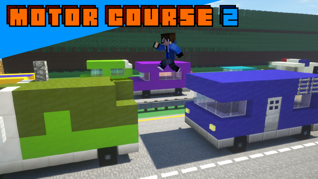 Download Motor Course 2 for Minecraft 1.14.3
